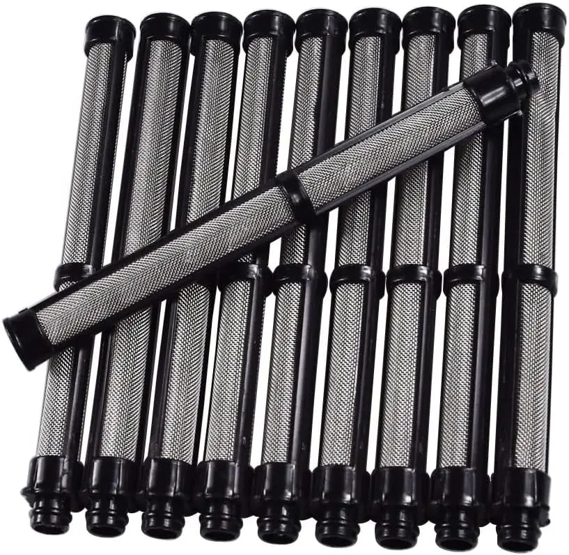 

Airless Spray Gun Filter 60 Mesh 10pcs with 110mm Length for Contractor II and FTx II