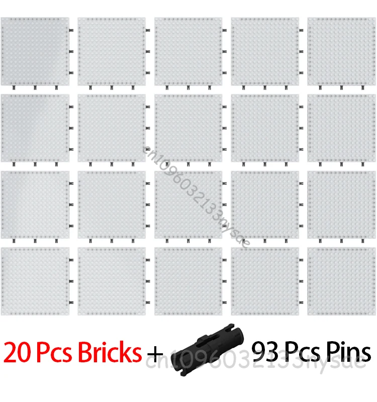 Groothandel 16x16 Pixel Art Bouwsteen Bodemplaat 65803 Baksteen Grondplaat Deel Compatibel 98138 Pixel Kleine Deeltjes Speelgoed Cadeau