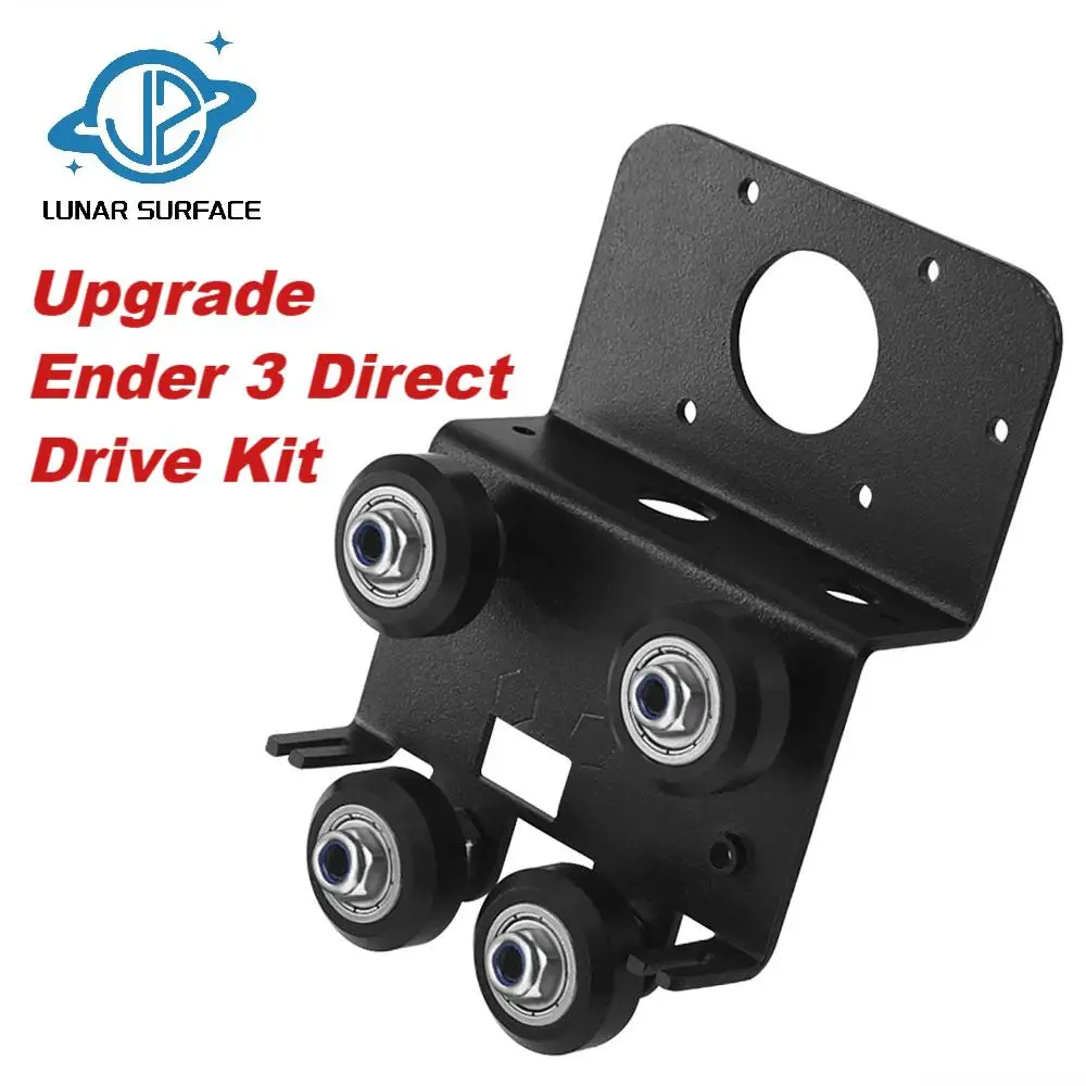 

LS-3D Printer Parts Upgrade Ender 3 Direct Drive Kit Mounting CR10/MK8 Extruder Adapter Ender 3 Of Short Run Extrusion Backsheet