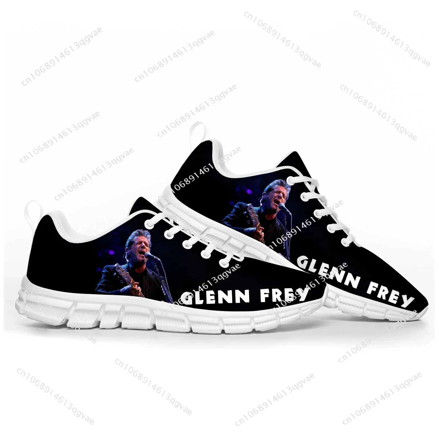 

Glenn Frey Sports Shoes Mens Womens Teenager Kids Children Customized Sneakers Casual Tailor-Made Shoe High Quality Couple White