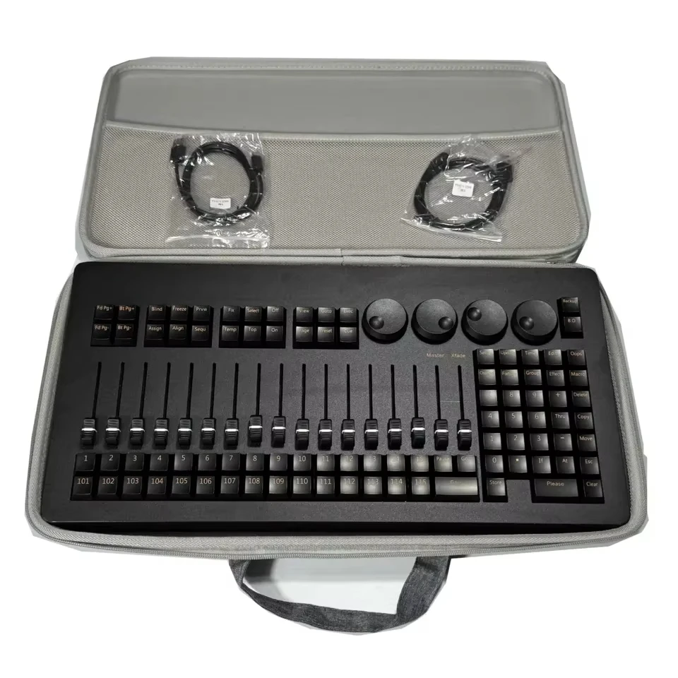 Custom Mini DMX512 Controller For Stage Lighting  Beam Moving Head Light Easy Operation