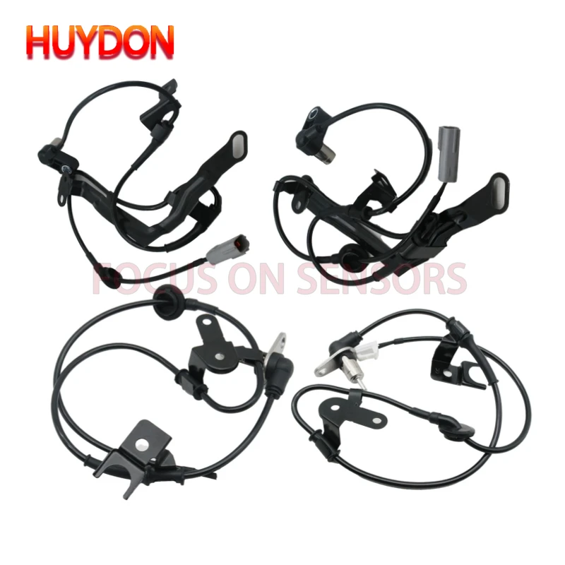 4PCS C100-43-73X Front Rear Left/Right ABS Wheel Speed Sensor For Mazda 323 Premacy C100-43-70X C100-43-72Y C100-43-71Y