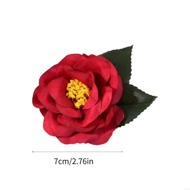 10Pcs Artificial Flower Head Small Flower Head For Wedding Flower Arrangements Sewing Craft Clothing Cake Top Decoration Y08E