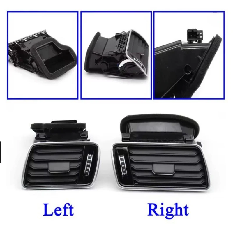 For Passat B6 B7 CC 3AD819728A 3C1819728F 3AD819702A 3AB819728A Dashboard Car Center Console Air Condition Vents view 3