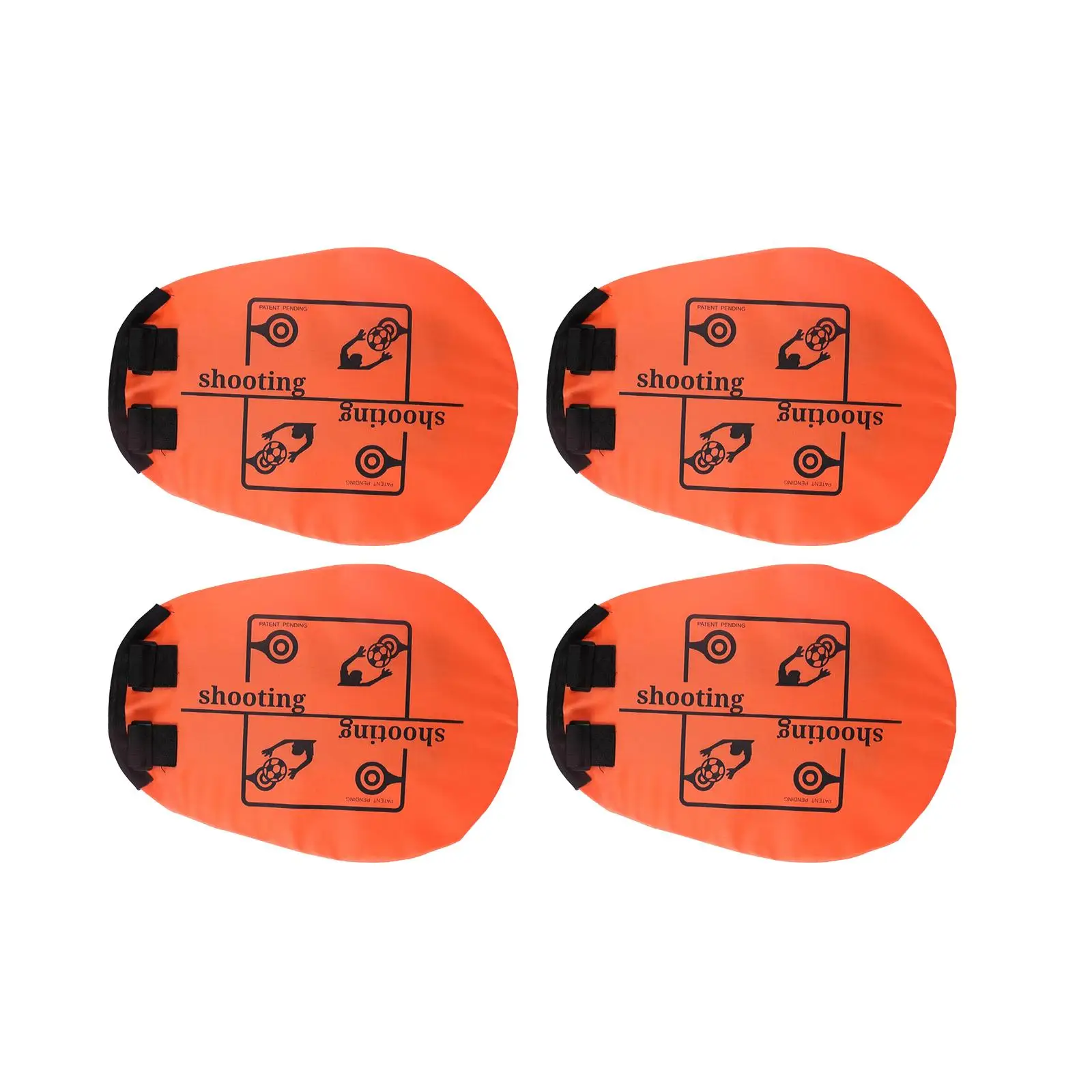 

4Pcs Football Training Shooting Target Easy to Attach and Detach Portable Soccer Target Goal for Free Kicks Improving Shooting