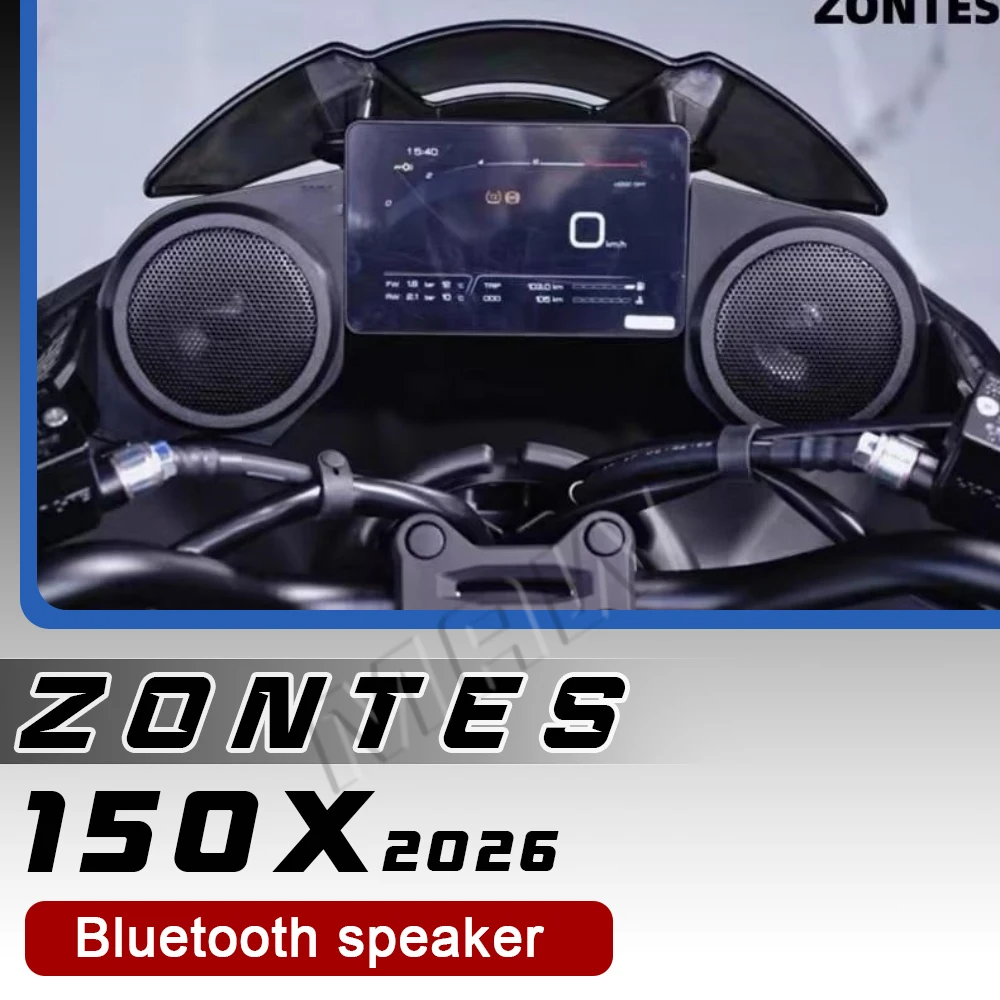 

Modified Motorcycle Bluetooth Speaker for 2026: ZONTES 150X Waterproof Subwoofer