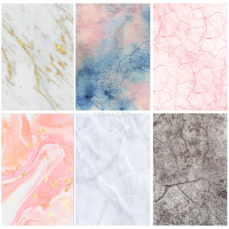 

Photorealistic Fabric Vintage Color Marble Texture Photography Background Portrait Photo Backdrops Studio Props 21107 LKJ-01