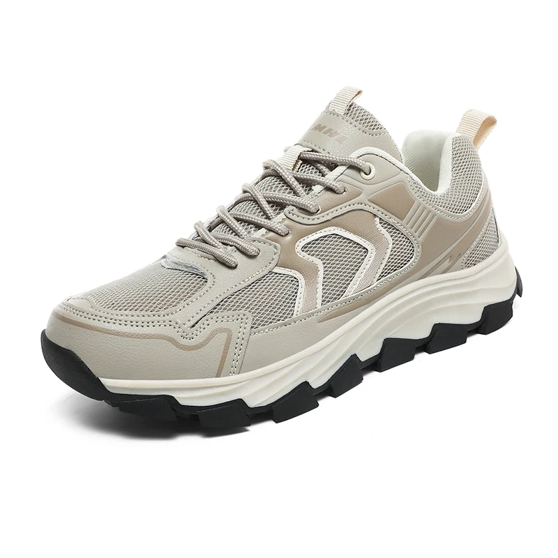 

Повседневные мужские кроссовки, удобные противоскользящие уличные износостойкие дышащие походные туфли с низким берцем, мужская амортизирующая обувь