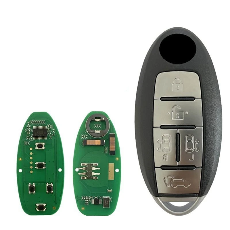 ID46 Chip 5 Button Smart Remote Car Key Fob 285E3-1JB5A 315Mhz For Nissan Elgrand Quest E52 2013-2017 TWB1J717