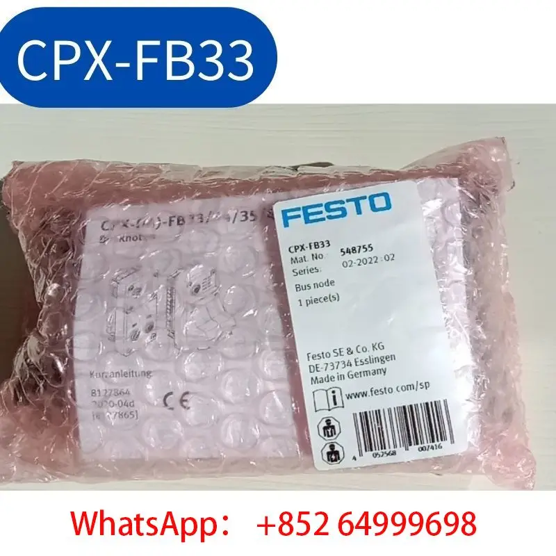 

Brand New Original Input control module CPX-FB33 548755 Fast Shipping