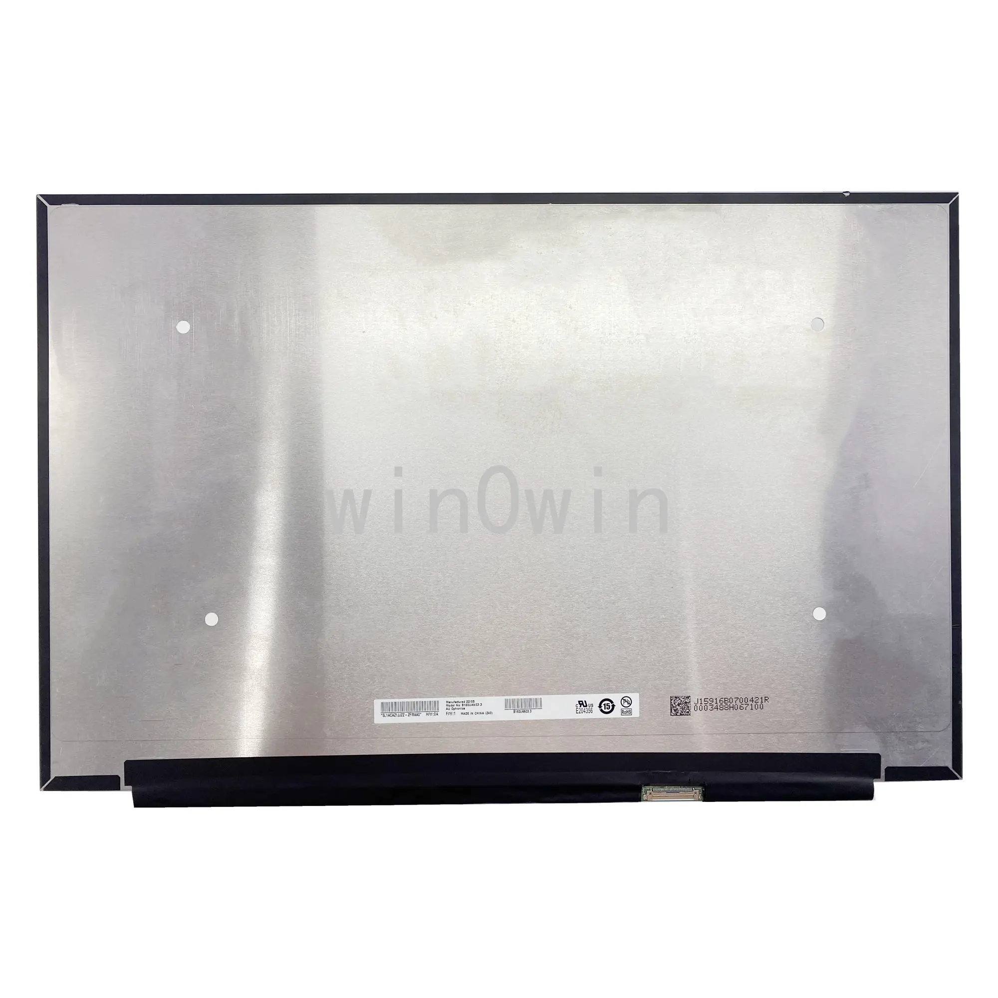 

B160UAN03.3 16.0 inch 1920×1200 Laptop LCD LED Screen Panel Matrix D/PN 0CGDY2 FHD high brightness color gamut