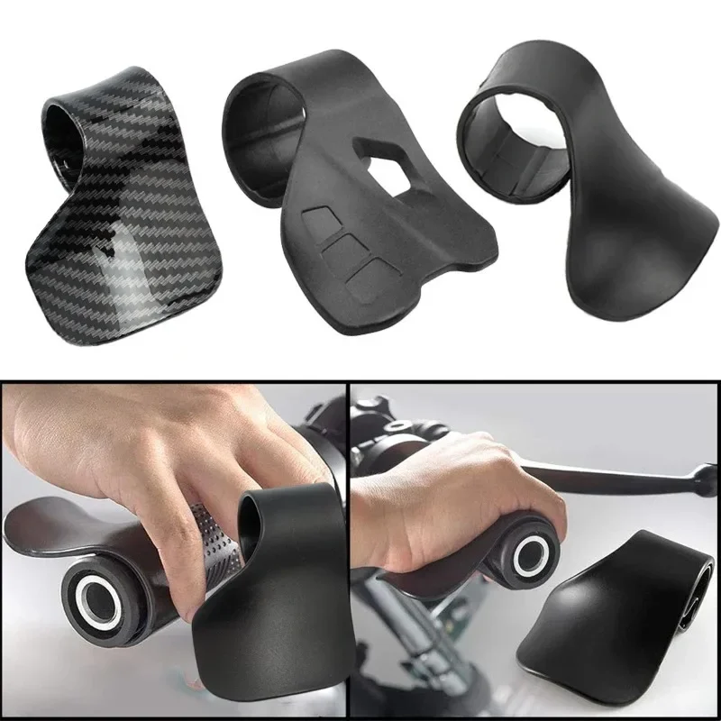 

Universal Carbon Fiber Motorcycle Accelerator Assist Grips Cruise Control Handlebars Assistant Clips Wrist Rest Moto Accessories