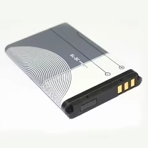 New BL-5C 1020mAh Mobile Phone Battery For Nokia BL-5C 1100 6230 6600 1108 1112 1200 n70 n91 N-Gage Replacement Battery Charger