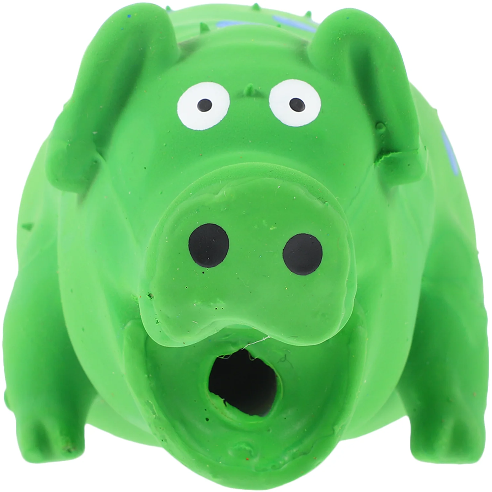 

Adorable Bite Toy Creative Chew Supply Funny Sound Toy Educational Pig Toy Teeth Grinding Toy for Pet Dog (Green Pig)