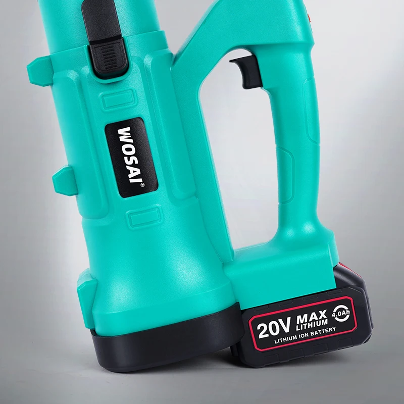 WOSAI MT-Series 20V Cordless Electric Air Blower Wind Pressure 5.4kpa Handheld Blowing Cordless leaf Blower Sweeper Garden Tools