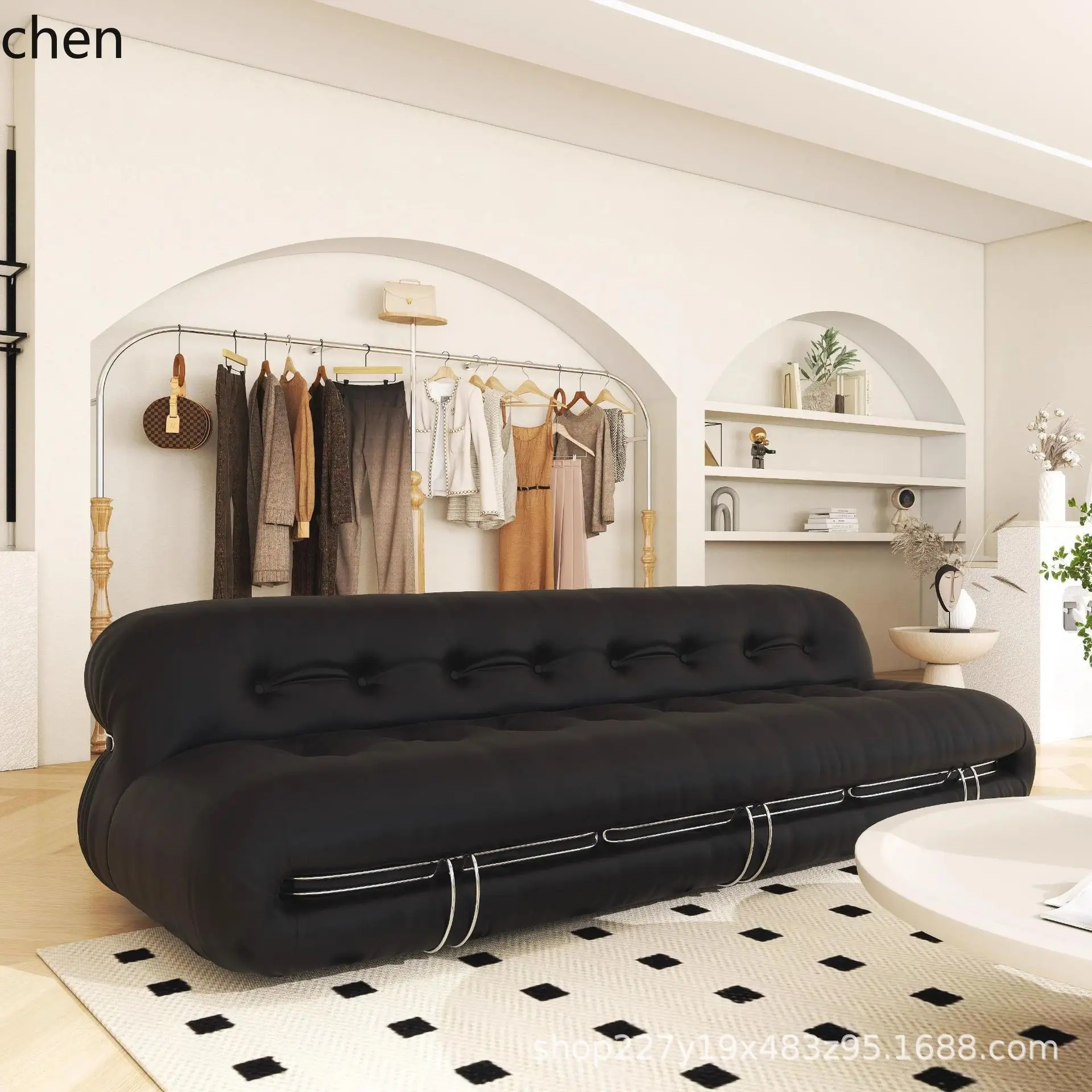 HXL متجر لبيع الملابس أريكة الإقامة المنزلية فندق التفاوض الاستقبال أريكة الترفيه #3