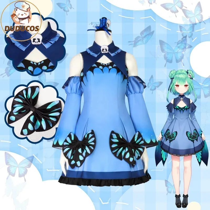 

In Stock Hololive Uruha Rushia Cosplay Costume Halloween Xmas