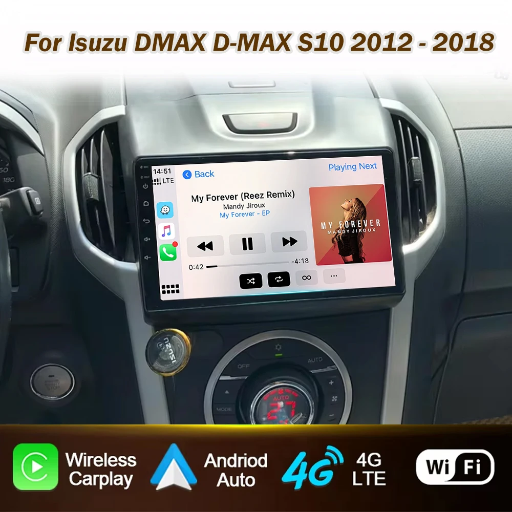 Car Radio Android For Chevrolet Holden S10 TRAILBLAZER COLORADO ISUZU DMAX Auto Navigation Carplay NO 2din DVD Player Stereo