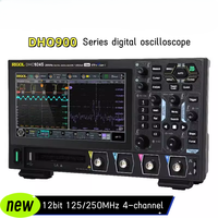 For Rigol DHO914/914S/924/924S 4Channel 125/250MHz Digital Oscilloscope 12 Bit 1.25GSa/Sec 50MPts Depth