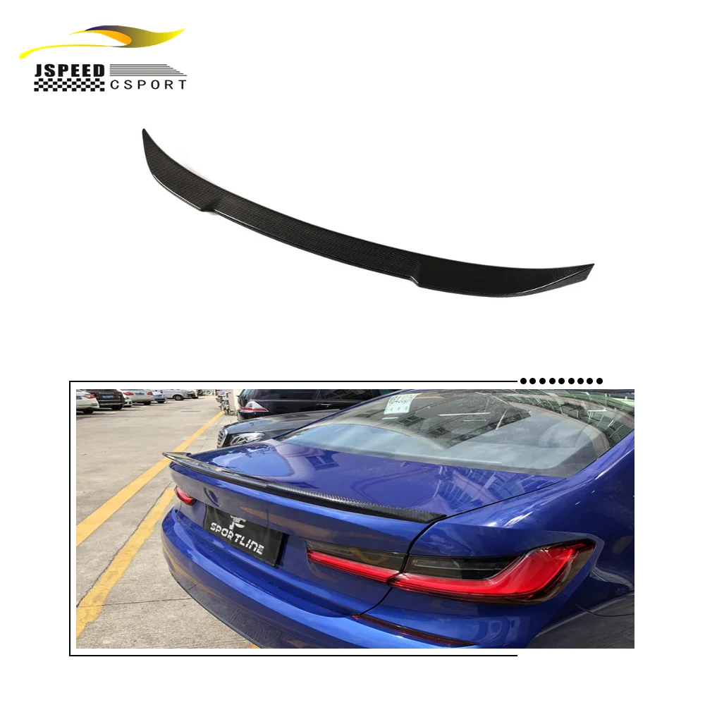 

Для JCSPORTLINE спойлер из углеродного волокна багажника крыло BMW 3 Series G20 2019