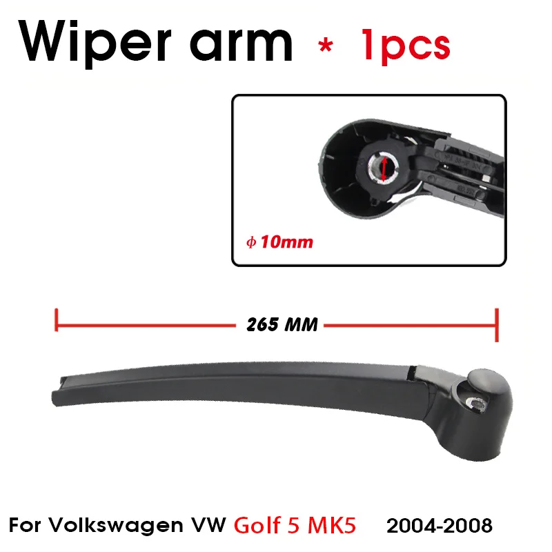 Car Wiper Blade Rear Back Window Windscreen Windshield Wiper Auto Accessories For Volkswagen VW Golf 5 Hatchback 335mm 2004-2008