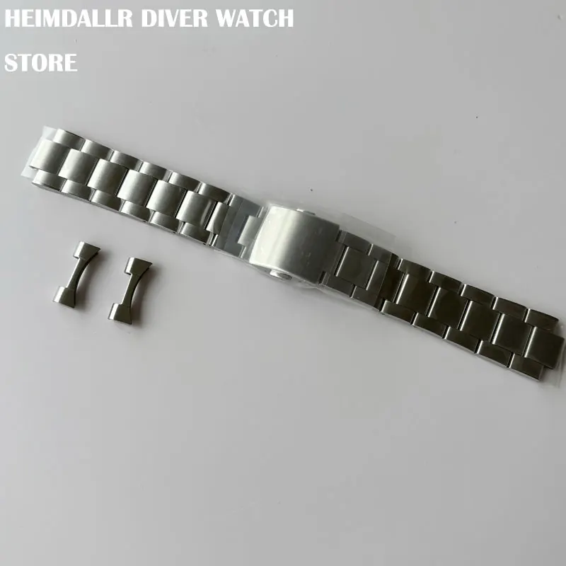 

Watch Parts 20mm Width Stainless Steel Watchband Deployment Clasp Suitable For SARY193/195/SSK009J1 Presage Alpinist Watch Strap
