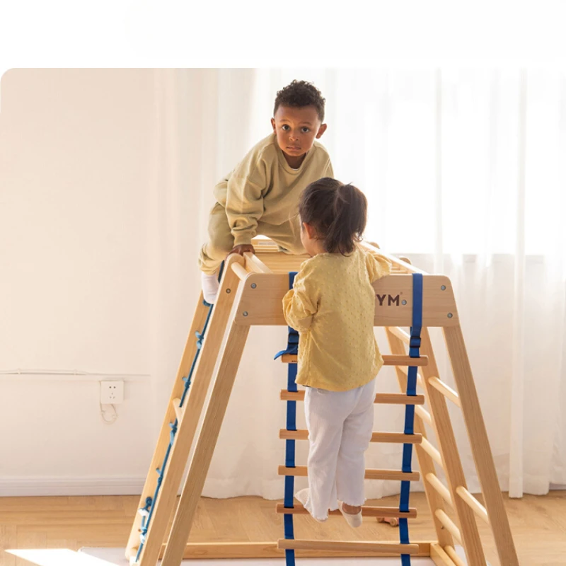 children's  indoor household wooden  soft ladder,  frame special