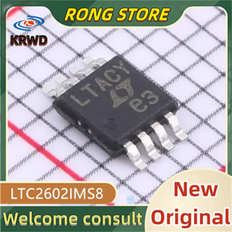 

1 шт. LTACY новый и оригинальный LTC2602IMS8 # TRPBF LTC2602IMS8 # TRP LTC2602IMS8
