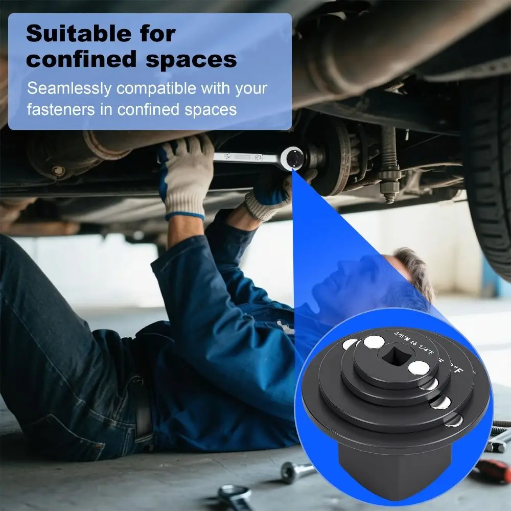 4 قطعة 4 قطعة مجموعة الانظار تأثير المقبس محول مجموعة الثقيلة مقاومة للتآكل محرك اسئلة محول مجموعة المخفض نوع #2