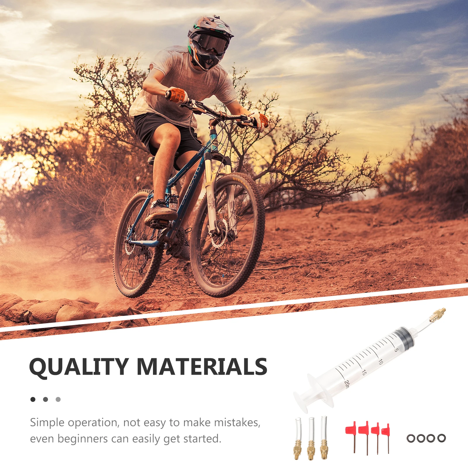 

Brake Repair Tool Brakes Bicycle Bleed Kit Bike Drain Oil Bleeder Tube Plastic Bleeding