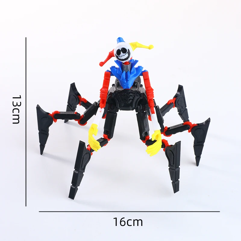 Flexible Joint 3D Print Monster Fidget Toys Movable Joint Horror Character Model Stress Relief Sensory Toy Collection Gift
