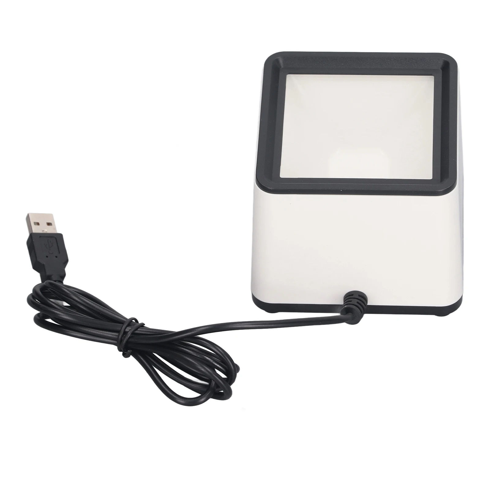 Desktop Barcode Scanner Hands  Barcode Scanner Voice Announcement Quick Response 2D Desktop Barcode Reader for Business