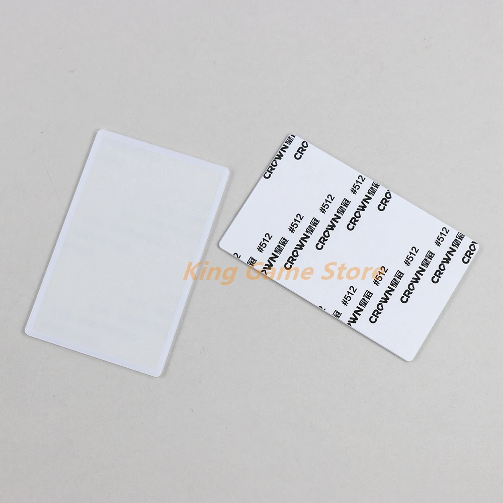 1 Máy Tính Thay Thế Cho 2DS Mặt Trên Gương Ngoài Ống Kính Trên Màn Hình LCD Màn Hình Mặt Trước Nhựa Đen Trắng Dành Cho Máy Nintendo 2DS Tay Cầm