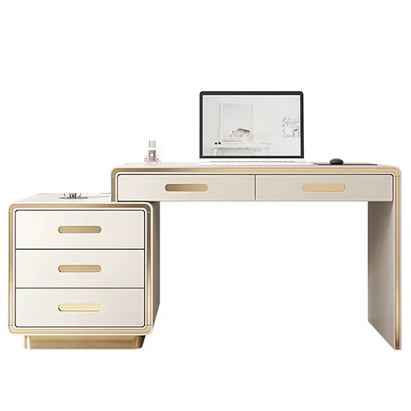 Vanity Standing Computer Desks Study Corner Study White Computer Desks Adjustable Makeup Scrivania Angolare Home Decorations