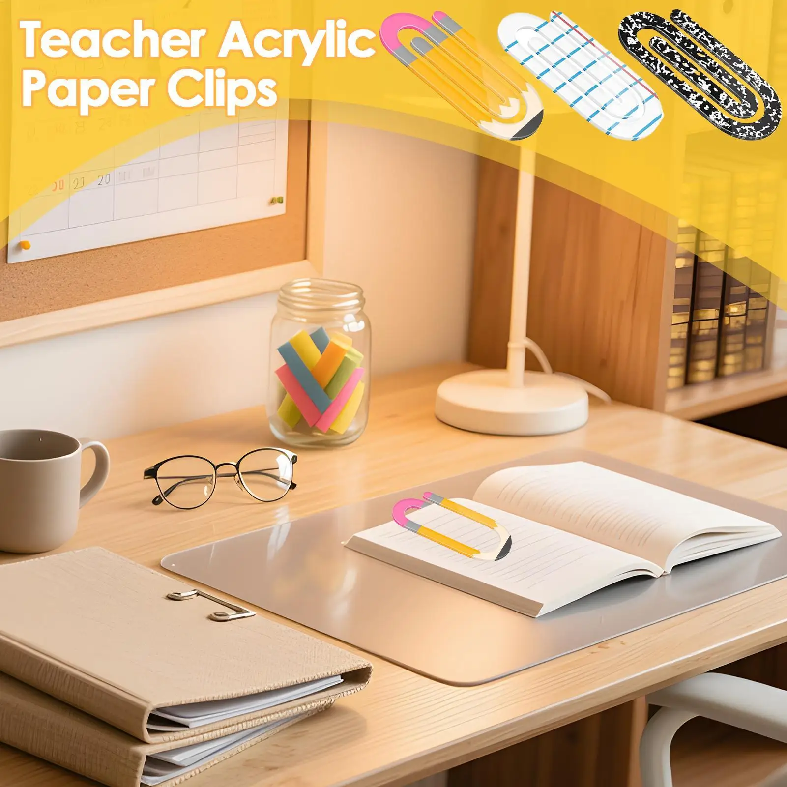 대형 종이 클립 6 조각 대형 종이 클립 봉투 홀더 교사 학생 홈 직장 레시피를위한 공예 용품