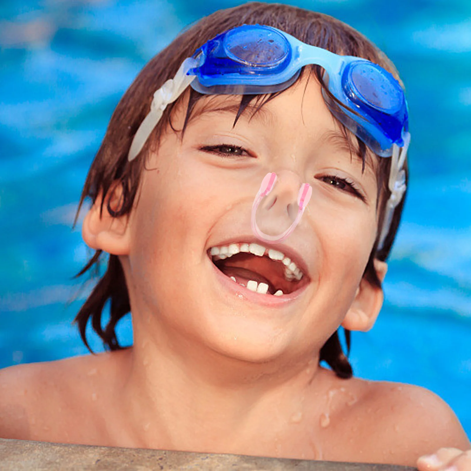 

1Set Nose Clip Earplugs Set Comfortable Silicone Swim Nose Clip Swimming Ear Plugs for Adults Teens Water Protection