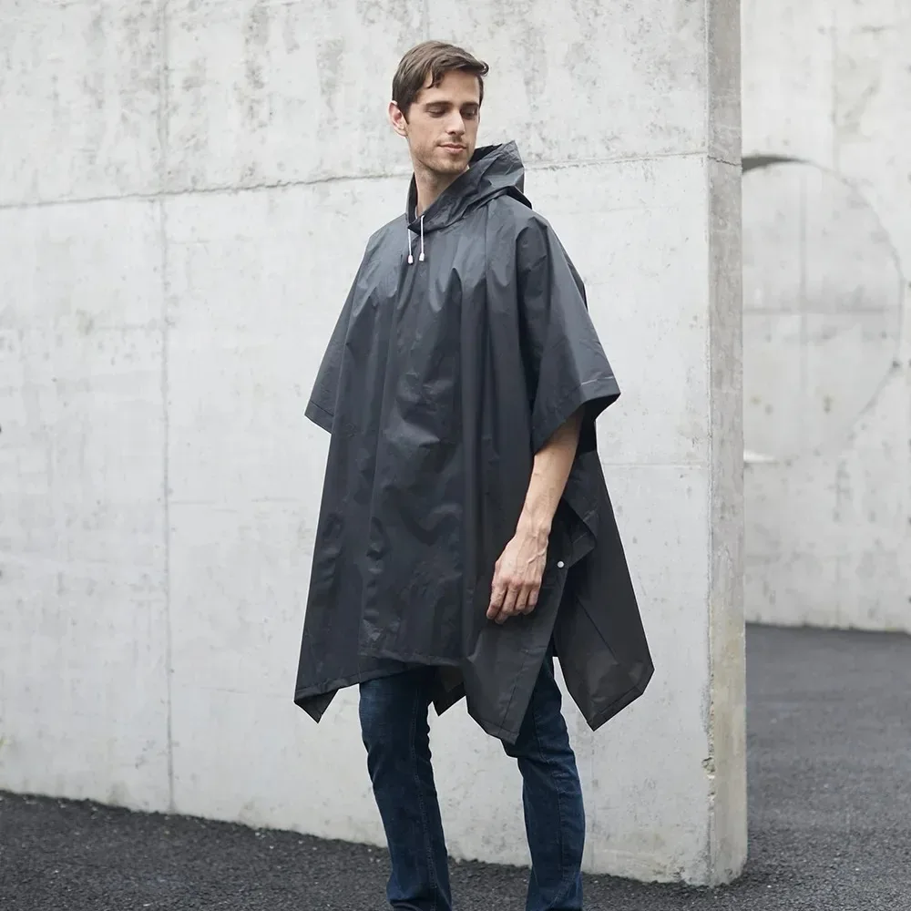 

Multifunctional Raincoat Universal Men Transparent Raincoat Women Backpack Poncho Rain Coat Cover Impermeable Camping Hiking