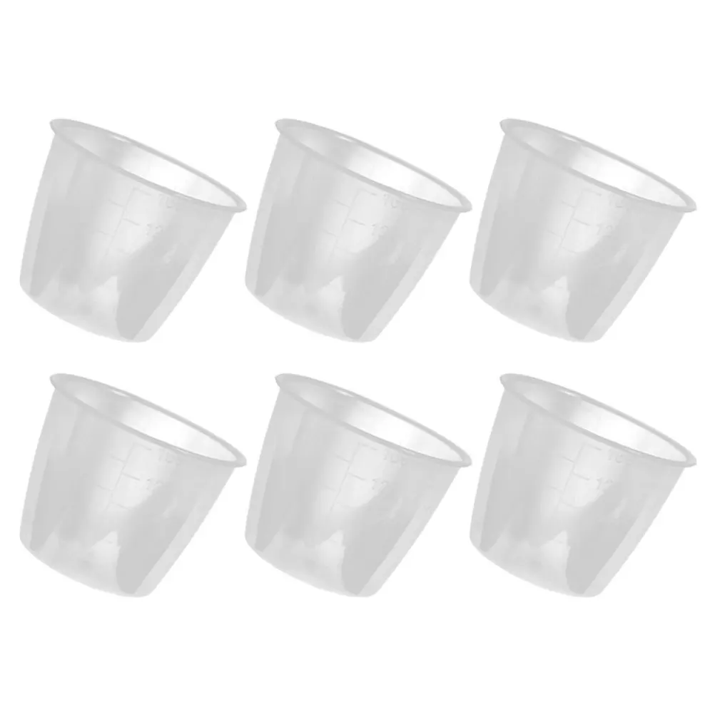 

6pcs 160Ml Measuring Cup For Rice Cooker Transparent Plastic Dry Liquid Ingredient Kitchen Tool Replacement Cups Rice Cooker