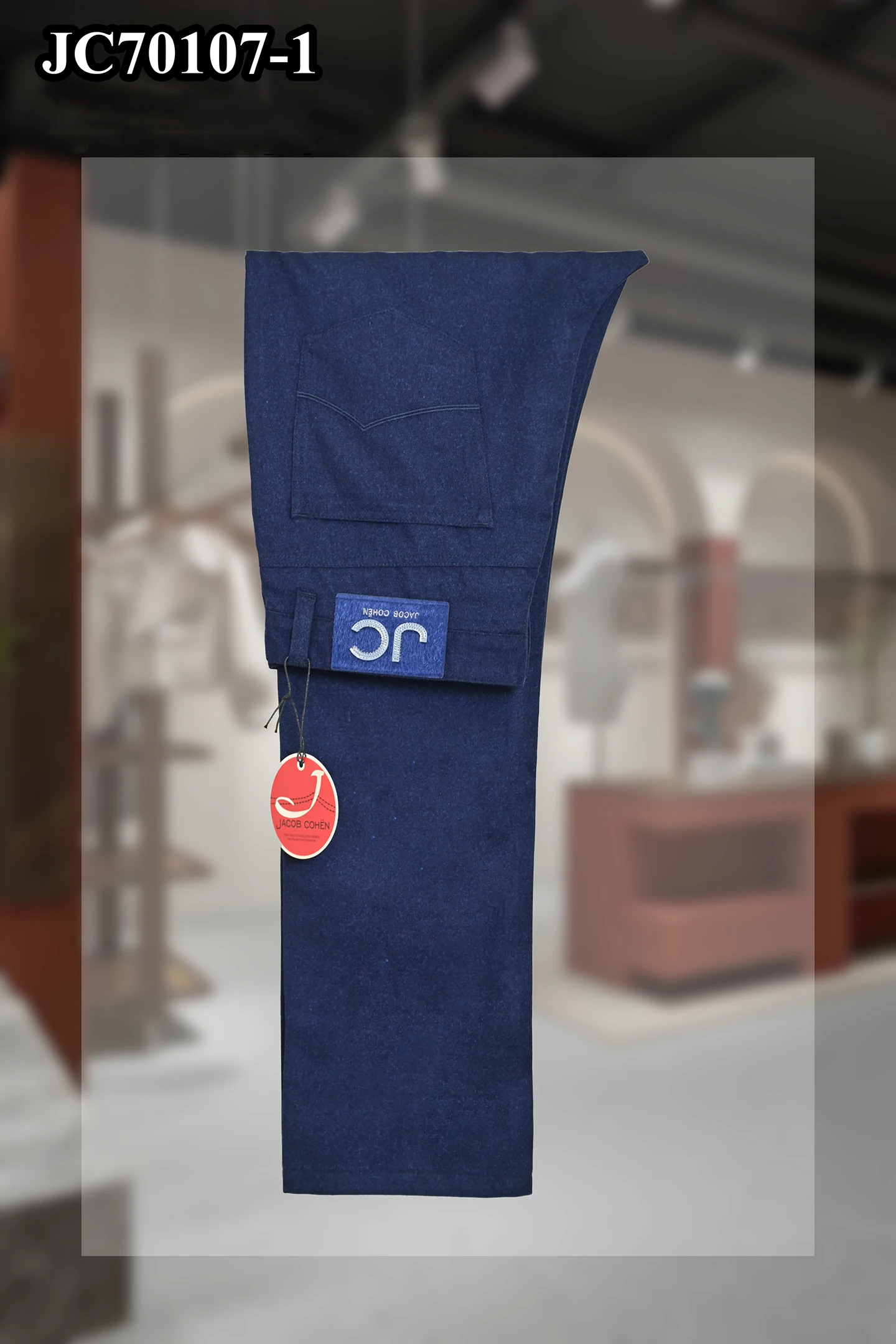 

BLSK CPRT Pants Thick Cashmere Men 2025 autumn winter new Casual Embroidery middle-waisted high quality Big size 32-40 Pants
