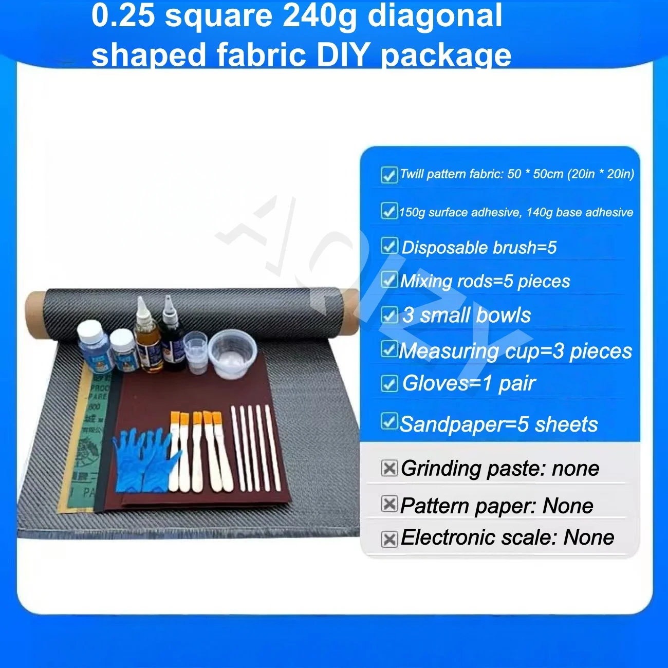 Real carbon fiber motorcycle car kit DIY handmade wrapping carbon cloth hand paste modification epoxy resin roof sports image 3