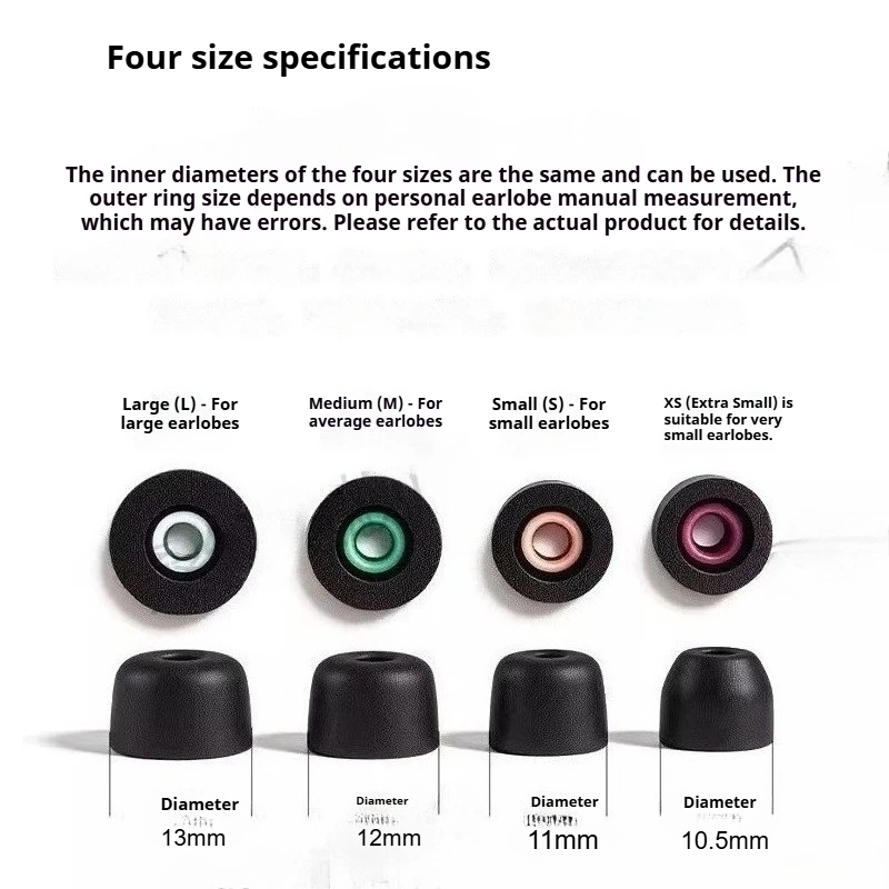 Memory Foam Eartips for Sony WF-1000XM6 Soft Memory Foam Earbuds Replaceable Anti-Slip Wireless Earphone Headphones Earplugs image 2