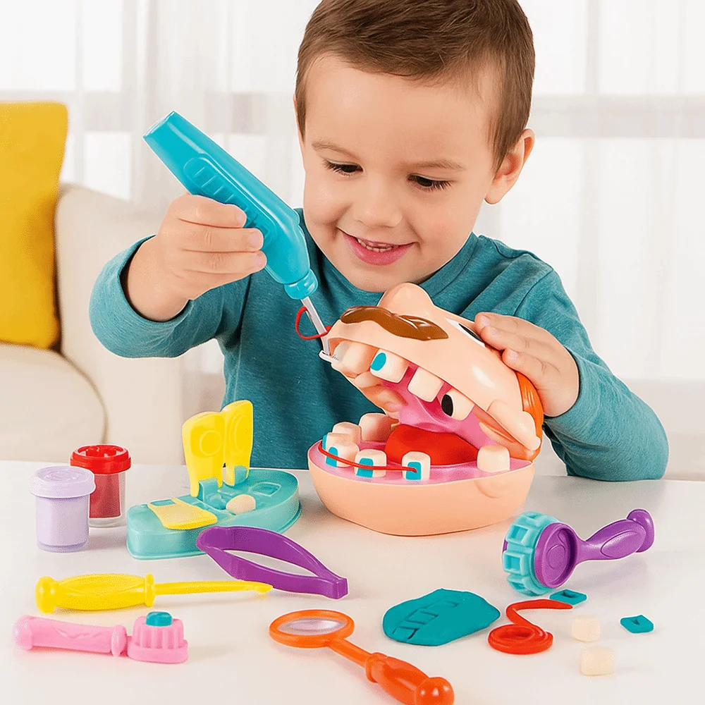 Schlamm Kinder Arzt Spielzeug Set Interaktive Rolle Spielen Arzt Pretend Play Kit Exquisite Kognitive Puzzle Arzt Spielzeug