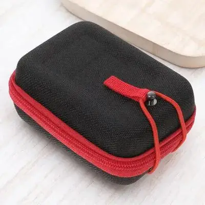 Golfing Range Finder Small Eva Protective Case Shockproof Storage Pouch Portable Golf Cart Hook Strap Range Finder Case