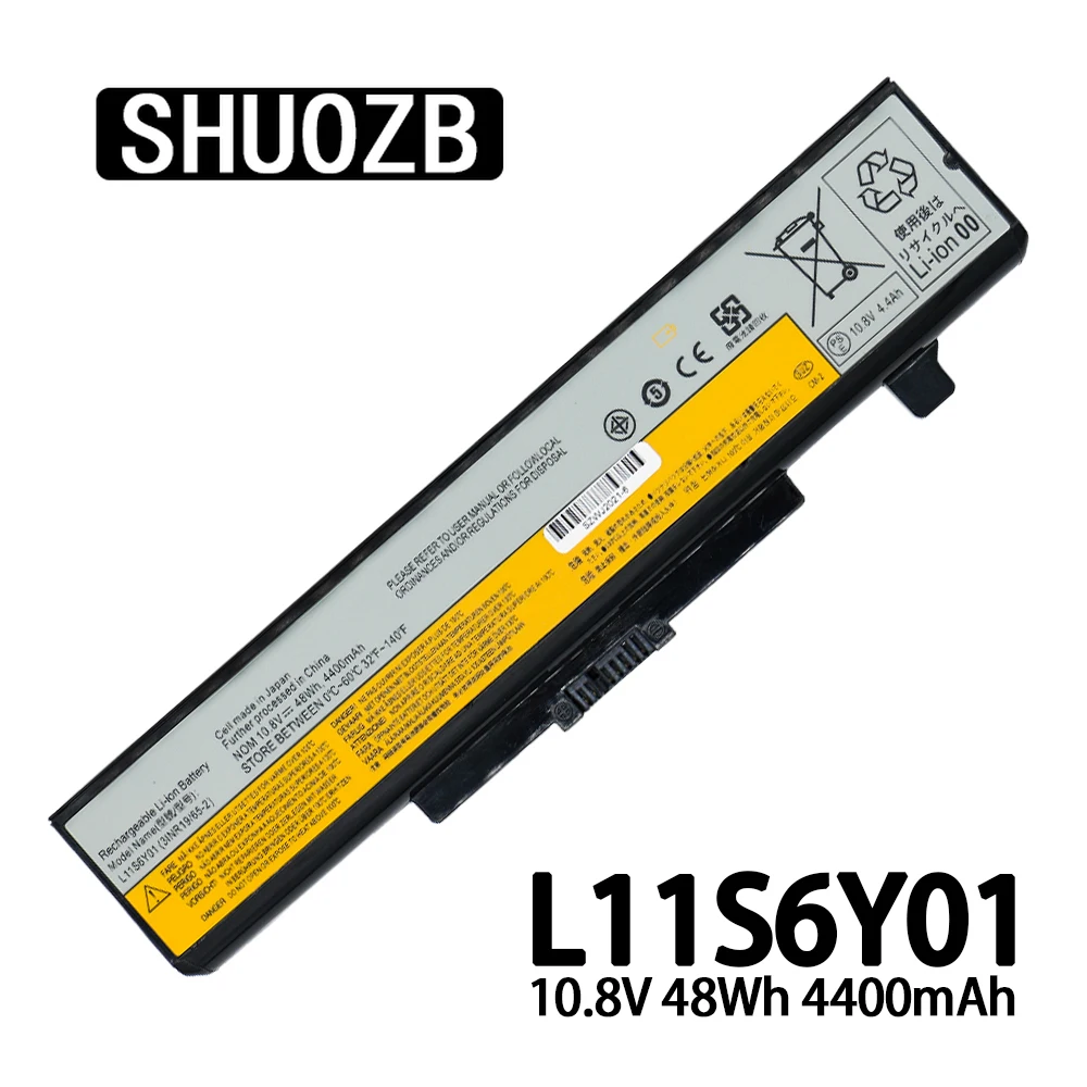 

L11S6Y01 New Laptop Battery For Lenovo 6 Cells Y480 Y580 G400 G480 G500 G700 G580 Z380 Z580AM V480 L11M6Y01 L11N6R01 L11L6Y01