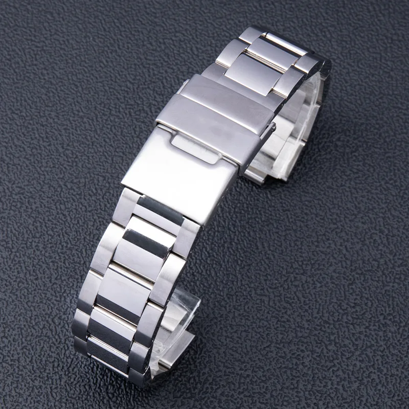 21mm Curved End Watch Band for Longines master Conquest Hydro Conquest Stainless Steel Bracelet L3.781 642 742 STRAP Accessories