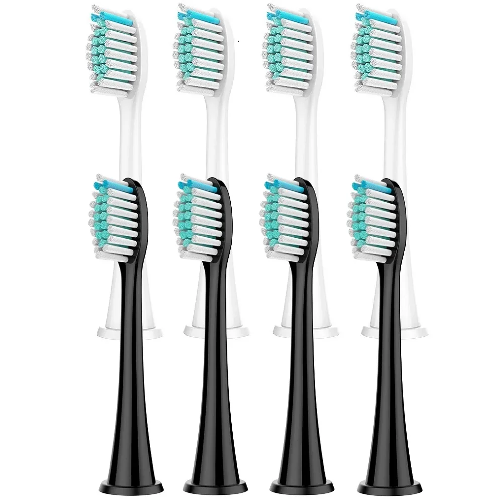 4 Pcs/Pack Electric Toothbrush Replacement Heads For Philips HX3/HX6/HX9 Series Soft-bristle Tooth Brush Head