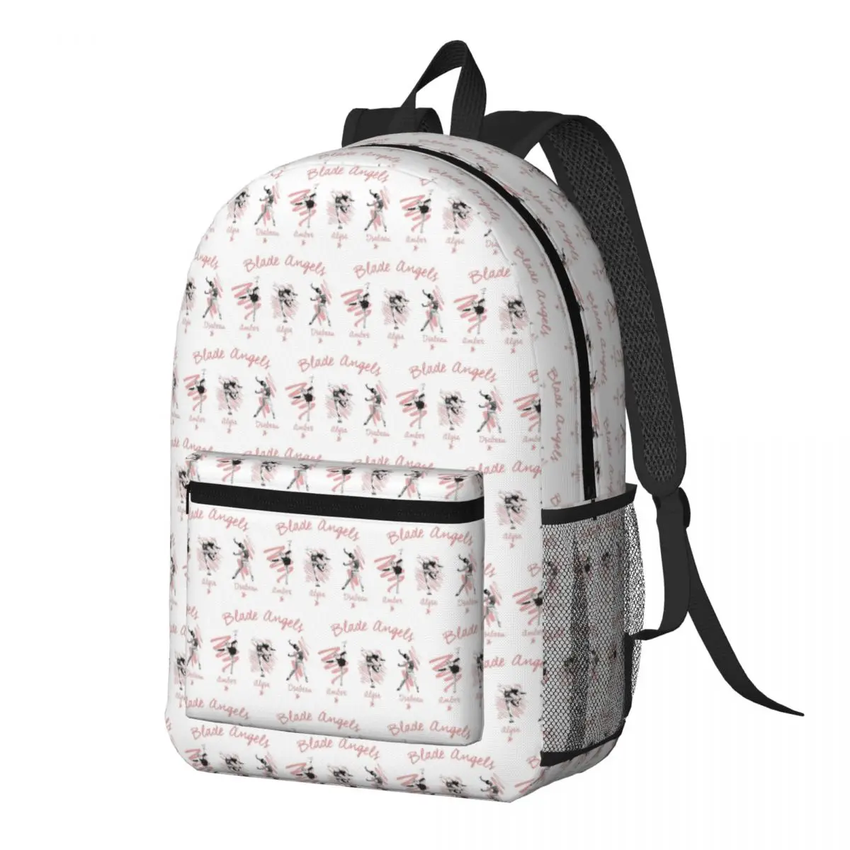 

Blade Angels Usa Figure Skating Backpack Daypack Large Capacity Children BookBag School Bag Shoulder Bags for Men Women
