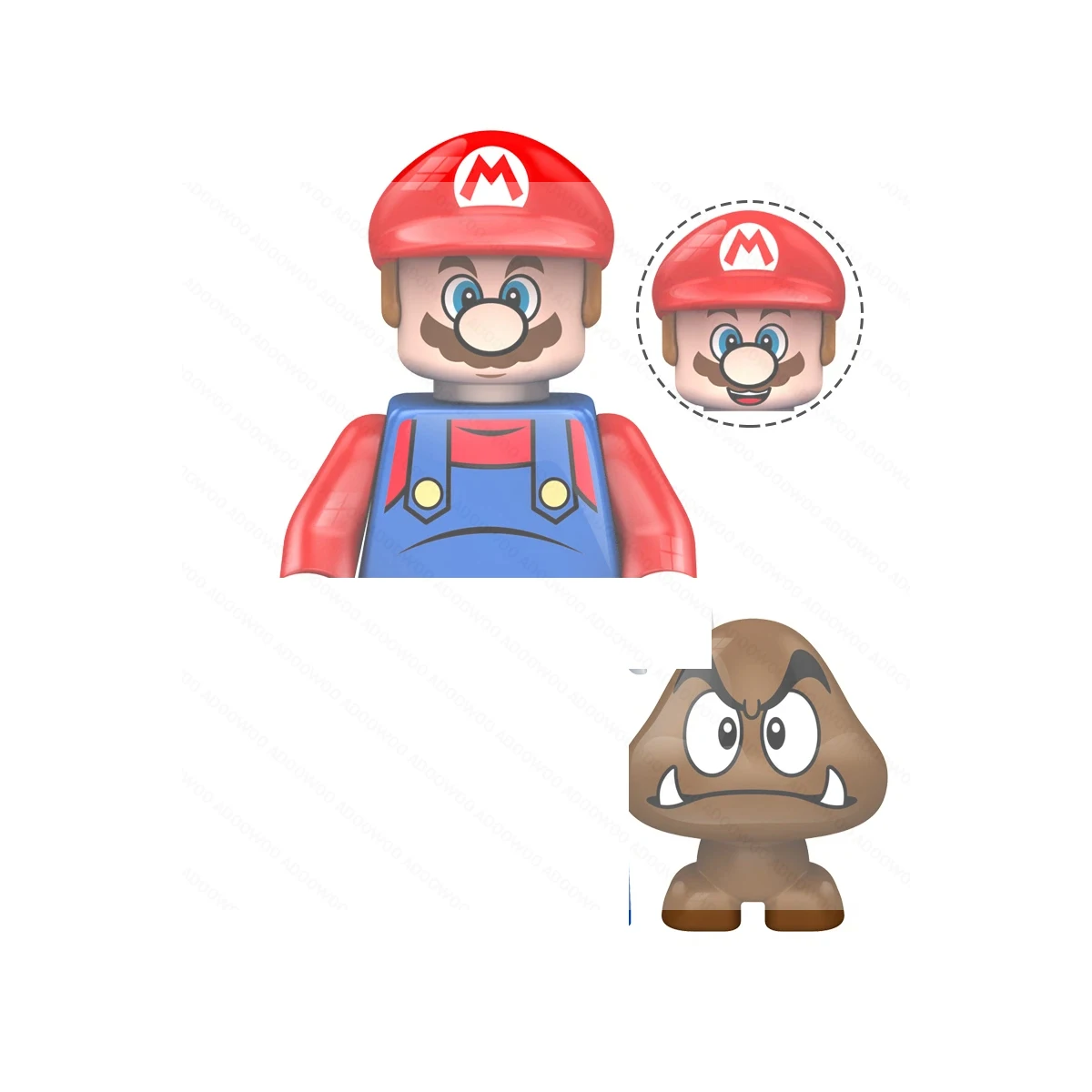 Neue Anime-Serie Figuren-Bausteine Kleine Dinosaurier-Figuren Spiel-Merchandise Modell Kinder-Bausatz Spielzeug