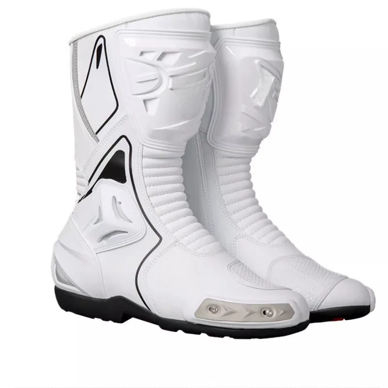

Motorcycle riding boots Four seasons locomotive road long shoes anti-drop off-road motorcycle travel rally boots