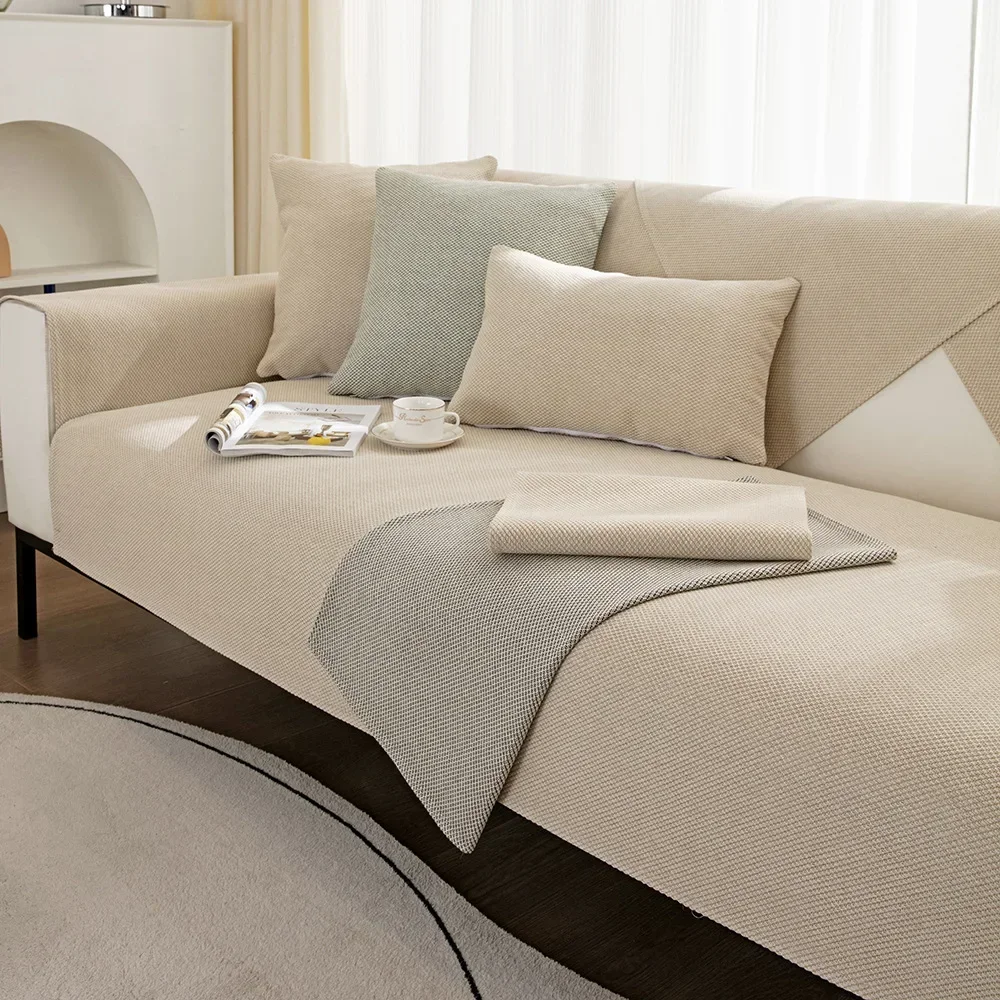 Sofa Cushion for Living Room Non-slip American Style Four Seasons Universal Sofa Towel Home Decoration Backrest Mat Home Protect